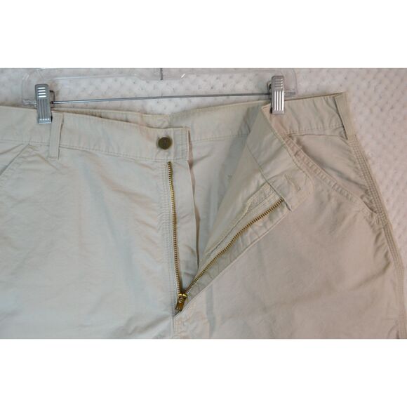Carhartt Men's 40 Khaki High Rise Shorts - Picture 12 of 12